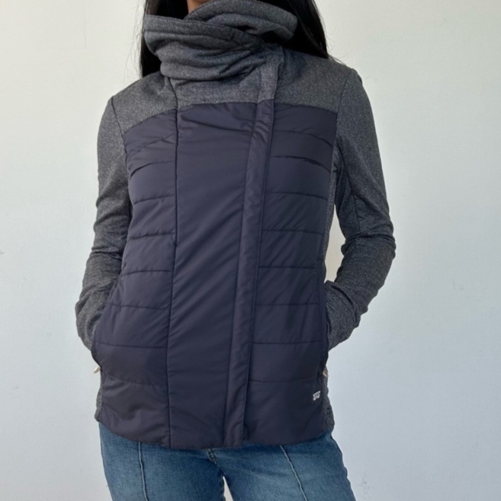 Helly Hansen Women's Astra Hybrid Jacket Puffer SZ M Primaloft Panel